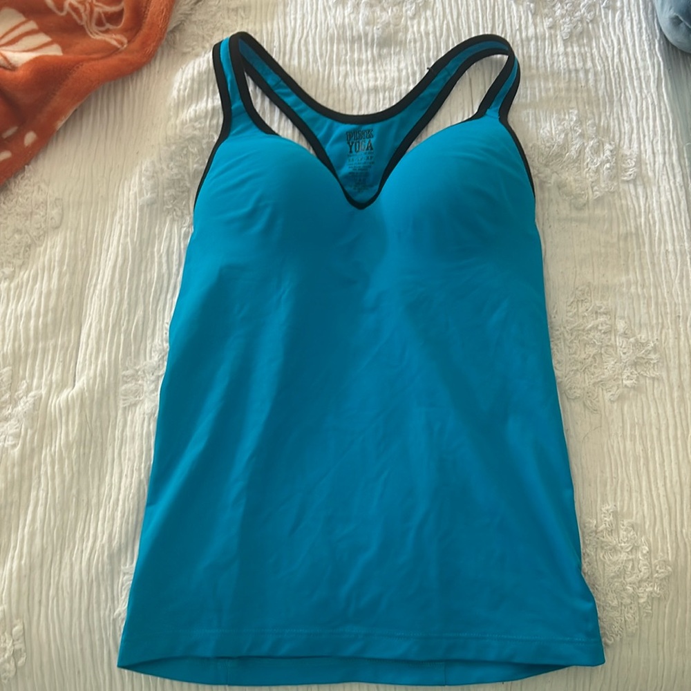 Vintage Pink Victoria’s Secret Athletic Tank top (With built-in bra)